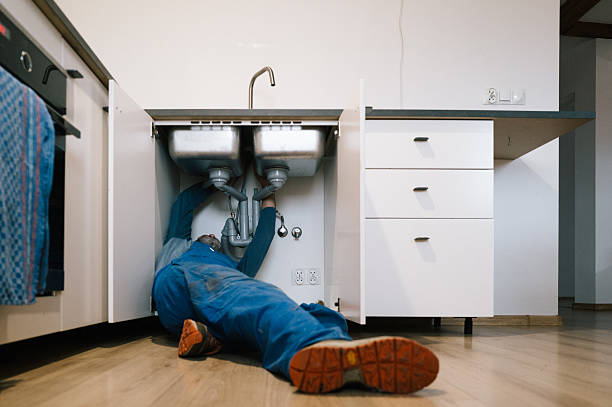 Professional Plumbing technician working in Lumberton, NJ
